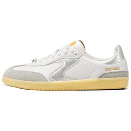 Skechers Износостойкие низкие кроссовки женские, белые, желтые 185235-wyl | white yellow