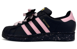 Adidas Кроссовки для скейтбординга SUPERSTAR Coverage с амортизацией, износостойкие, унисекс, черные eg4959(team45-蝴蝶结） | black