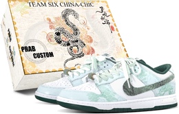 Nike Кроссовки для скейтбординга Dunk Coverage с противоскользящим и износостойким верхом, унисекс, голубого цвета dd1391-101（team375-男女同款竹叶青lh） | cyan