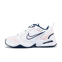 Nike Кроссовки Air Monarch 4 с защитой от скольжения, износостойкие, низкие, массивные, унисекс, белые, розовые 415445-102(team789-清新可耐) | white pink