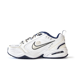 Nike Кроссовки Air Monarch 4 с защитой от скольжения, износостойкие, низкие, массивные, унисекс, белые, желтые 415445-102 (team746-雾岛) | white yellow