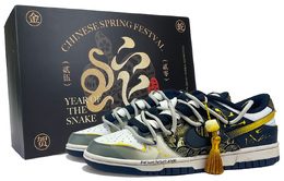 Nike Кроссовки для скейтбординга Dunk Ink Heritage с противоскользящим покрытием, износостойкие, унисекс, черные, золотые dd1391-100（team-726丹墨传承-sbox） | black gold