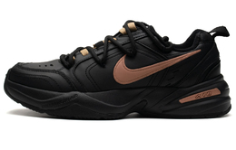 Nike Легкие и износостойкие низкие кроссовки Air Monarch 4 на массивной подошве унисекс, черно-коричневые 415445-001(team98-男女款巧克力蛋糕) | black brown