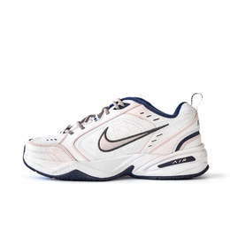 Nike Кроссовки Air Monarch 4 Anti Slip, износостойкие, низкие, массивные, унисекс, белые 415445-102(team189-女主角) | white
