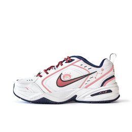 Nike Кроссовки Air Monarch 4 Chunky унисекс низкие красные 415445-102(team189-晚风吹散余情) | white red