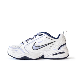 Nike Низкие, износостойкие, массивные, унисекс, кроссовки Air Monarch 4 Forget Small Flower с антискользящим эффектом, белые 415445-102(team676-忘記) | white