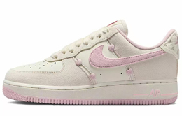 Nike Кроссовки для скейтбординга Air Force 1 с противоскользящим износостойким верхом, женские, розовые, белые hv5992-111(team732-花影） | pink white