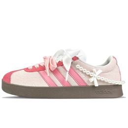 Adidas Нескользящие, легкие, низкие, кроссовки унисекс, розовые hq1802(team40-红粉佳人) | pink
