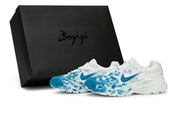 Nike Кроссовки Initiator Anti Slip с низким верхом, износостойкие, женские, белые, озерно-голубые fz9020-100(team80-悬疑现场湖蓝s-box) | white lake blue