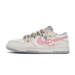 Nike Кроссовки для скейтбординга Dunk Anti Slip, износостойкие, белые, унисекс dd1391-103（team563微醺时刻） | white