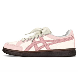 Onitsuka Tiger Кроссовки для скейтбординга Advanti Slip Low Top, унисекс, розово-бежевые 1183b799-101(teamy-男女款樱花少女粉米) | pink beige