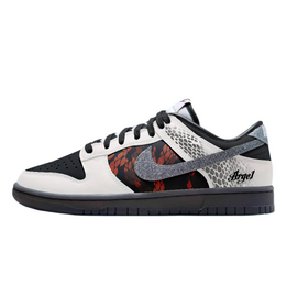 Nike Кроссовки для скейтбординга Dunk Anti-Slip, износостойкие, женские, серые, черные, белые hq3462-191(team10-一点红) | gray black white