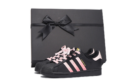 Adidas Низкие кроссовки для скейтбординга SUPERSTAR Coverage с защитой от скольжения и износа, унисекс, розовые eg4959(team拾伍-男女同款黑粉三sbox) | pink