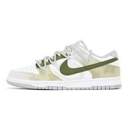 Nike Кроссовки для скейтбординга Dunk Joy Lemon с противоскользящим эффектом, женские, белые, зеленые dd1503-103(team778-一抹春意) | white green