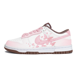 Nike Кроссовки для скейтбординга Dunk Slip с низким верхом, женские, розовые, белые fz3611-208(team399-光影蝶舞) | pink white