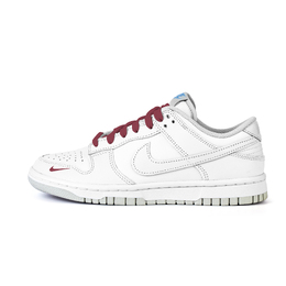 Nike Кроссовки для скейтбординга Dunk Heart Cream Small Flower с антискользящим покрытием, износостойкие, женские, белые hf0023-100(team676-心霜) | white