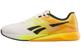 Reebok Кроссовки Nano X5 'Chalk Black Electric Amber' 100209367 | white yellow