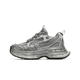 Низкие массивные кроссовки женские Eblan, Silver eg152249d52 | silver