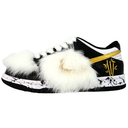 Nike Кроссовки для скейтбординга Dunk Gold Noble, износостойкие и легкие, унисекс, черные, белые dd1391-100（team110-金色贵族） | black white