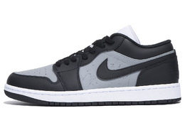 Jordan Баскетбольные кроссовки Air 1 Low Top Vintage, унисекс, черные 553558-165(team拾伍-男款黑灰六) | black