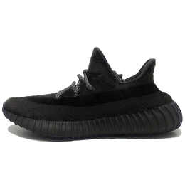 Кроссовки Yeezy Boost 350 V2 с амортизацией, износостойкие, низкие, повседневные, унисекс, черные Adidas, Black hq7045（team1007-雪椰无痕) | black