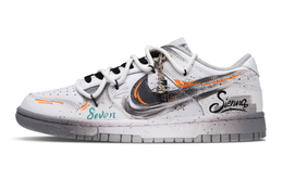 Nike Кроссовки для скейтбординга Dunk унисекс, низкие, серые/черные dd1391-103(team1190星际之旅） | light gray
