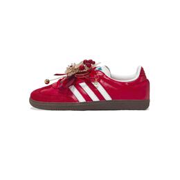 Adidas Кроссовки для скейтбординга SAMBA OG, легкие, нескользящие, красные, женские b75806（team1017-红色嫁衣） | red