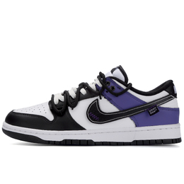 Nike Кроссовки для скейтбординга Dunk Minimalist Purple, износостойкие, низкие, унисекс, черно-фиолетовые dd1391-100（team342-极简紫） | black purple