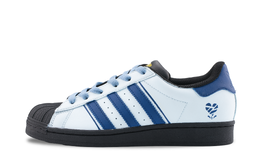 Adidas Кроссовки для скейтбординга Superstar, унисекс, низкие, черные/синие eg4959（team1154-蔚蓝白日梦） | light blue