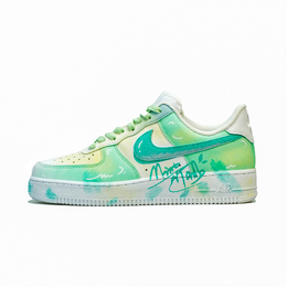 Кроссовки Air Force 1 Slip Low Top для скейтбординга унисекс светло-зеленые Nike, Light Green cw2288-111(team695-春绿) | light green