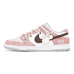 Nike Кроссовки для скейтбординга Dunk Slip с низким верхом, женские, розовые dd1503-103(team778-恋爱邮箱) | pink