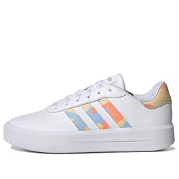 Кеды (WMNS) Adidas neo Court Platform 'White Blue Orange' h06298, белый