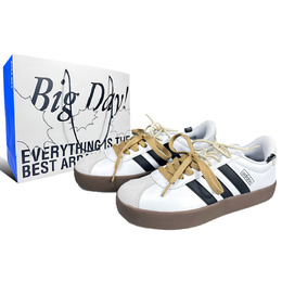 Adidas Кроссовки для скейтбординга VL COURT 3.0 Low Top, унисекс, белые id8797（team187-便宜好货双鞋带） | white