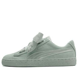 Кеды (WMNS) Puma Suede Heart Ep Blue Flo Sneakers Green 366922-03