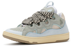 Кожаные кроссовки Curb Light Blue Gum женские Lanvin, Original Shoe Box Included fw-skdk02-drag-a2121 | original shoe box included