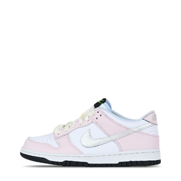 Nike Кроссовки для скейтбординга Dunk Anti Slip, износостойкие, женские, белые, розовые fb9109-107（team120-白粉银）
