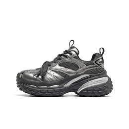 Низкие массивные кроссовки женские цвета оружейной стали Eblan, Gunmetal eb643795df3 | gunmetal