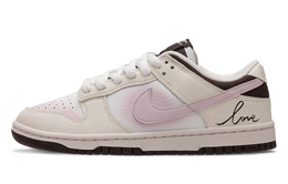 Nike Кроссовки для скейтбординга Dunk White Peach Cocoa с низким верхом, износостойкие и нескользящие, унисекс, розовые и белые hf4292-100(team645-白桃可可) | pink