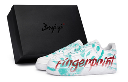 Nike Кроссовки для скейтбординга Air Force 1, унисекс, низкие, Tiffany Red cw2288-111(team80-指纹现场蒂芙s-box) | white tiffany red