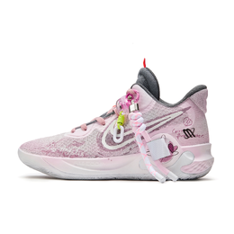 Nike Баскетбольные кроссовки KD Trey 5 IX Ic77 Heartbeat Secrets, износостойкие, средний верх, унисекс, розовые, белые cw3402-011(team623-悸动心事) | pink white