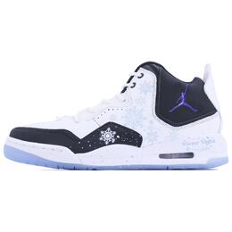 Jordan Баскетбольные кроссовки Courtside 23 Snowflake SDS Slip, средний размер, винтажные, белые, унисекс ar1000-104(team168-雪花) | white