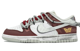 Nike Кроссовки для скейтбординга Dunk Slip с низким верхом, унисекс, бордовые dd1503-103(team163-赤流银) | burgundy