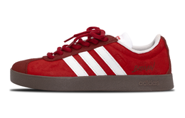 Adidas Кроссовки для скейтбординга VL COURT 2.0 с нескользящей подошвой, износостойкие, дышащие, унисекс, красные hq1802(team351-阿迪德训鞋) | red