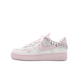 Nike Кроссовки Air Force 1 с низким верхом, устойчивые к скольжению, унисекс, цвет вишнево-розовый cw2288-111(team603-幻樱落） | cherry blossom pink
