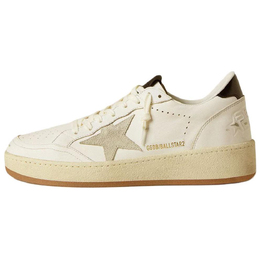 Golden Goose Кроссовки Ball Star Low Top для скейтбординга, женские, белые gwf00804.f006970.10220