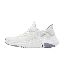 Skechers Дышащие повседневные кроссовки Bob's SPORT с амортизацией и поддержкой, с низким верхом, женские, цвет слоновой кости 117628-ofwt | ivory