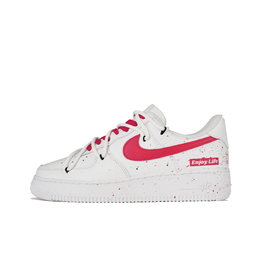 Nike Кроссовки для скейтбординга Air Force 1 Low Top женские, белые, красные dd8959-100(team陆-涩谷树莓) | white