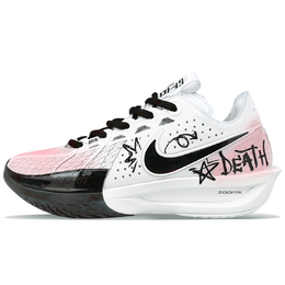 Nike Баскетбольные кроссовки Air Zoom GT Cut 3 с низким верхом, противоскользящие, белые, унисекс dv2918-102(team40-万物归寂粉) | white