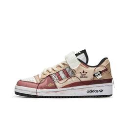 Adidas Скейтборд-кеды FORUM унисекс, низкие, красные/коричневые fy7757(teamm-且盼新岁) | brown red