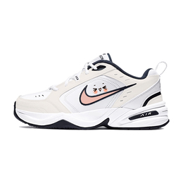 Nike Кроссовки Air Monarch 4 Blush Blush с нескользящим и износостойким покрытием, низкие, массивные, унисекс, белые, розовые 415445-102(team-(羞羞答答) | white pink